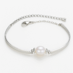 yikalaisi 925 sterling silver charm bracelet bangles pearl jewelry