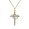 Crown Cross Necklace crown cross necklace