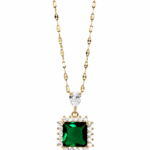 LUMINA Veyra Necklace gold crystal necklace