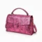 snake print tote