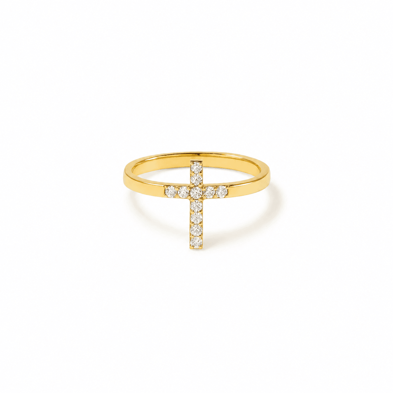 zircon cross ring zircon cross ring
