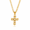 FIDES Zion Necklace emerald cross igya zircon