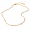 Gold-Plated Pearl Necklace gold plated pearl necklace