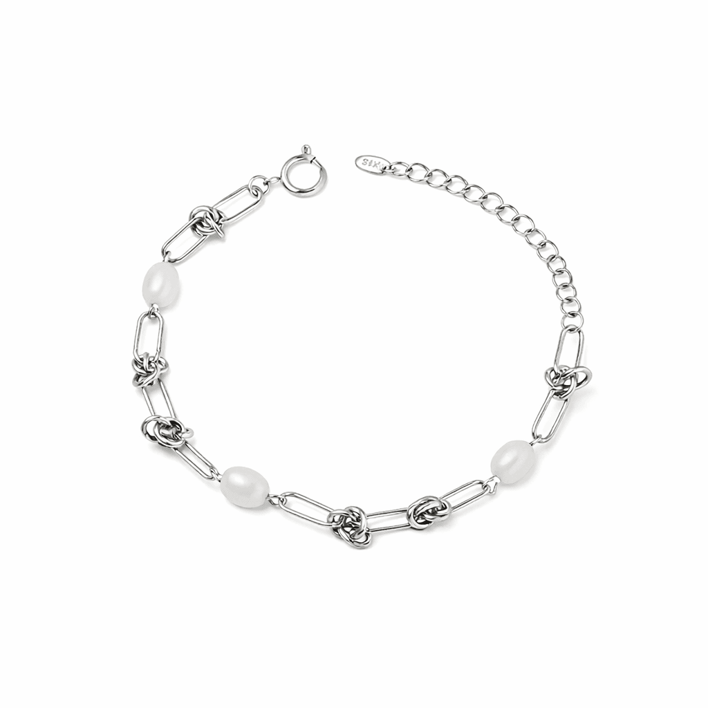 pearl steel braceletsilverigya