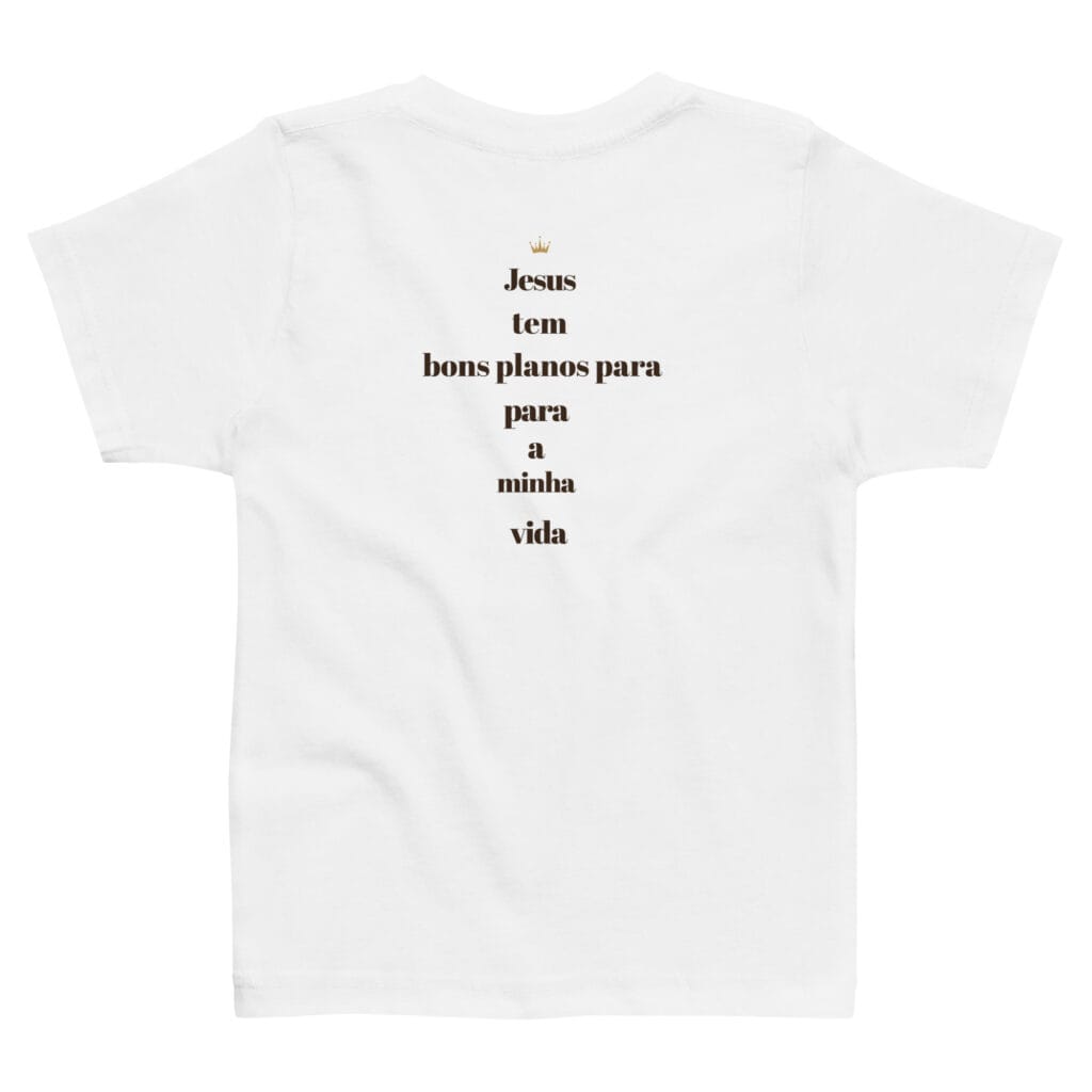 t shirt 2 5 anos jeremias 29:11
