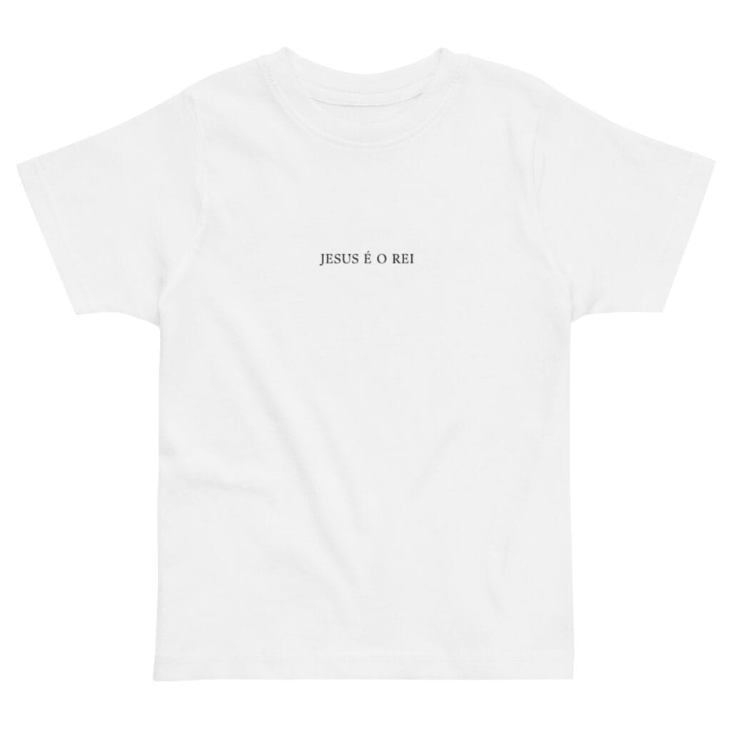 t shirt jesus é o rei 2 5 anos