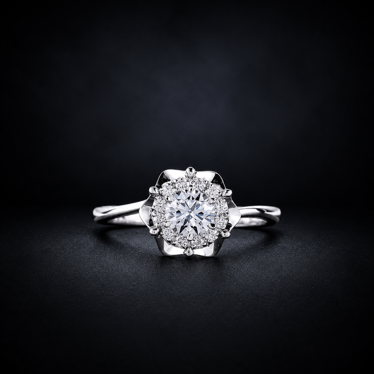 celestial star diamond ring 0.5 ct