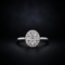 celestial star diamond ring 0.5 ct