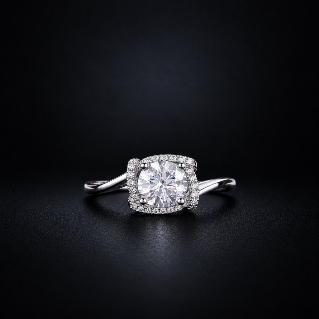 celestial star diamond ring 0.5 ct