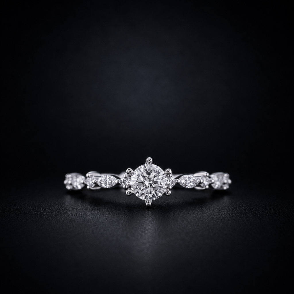 celestial star diamond ring 0.5 ct