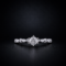 Petite Crown Diamond Ring 0.3 ct celestial star diamond ring 0.5 ct