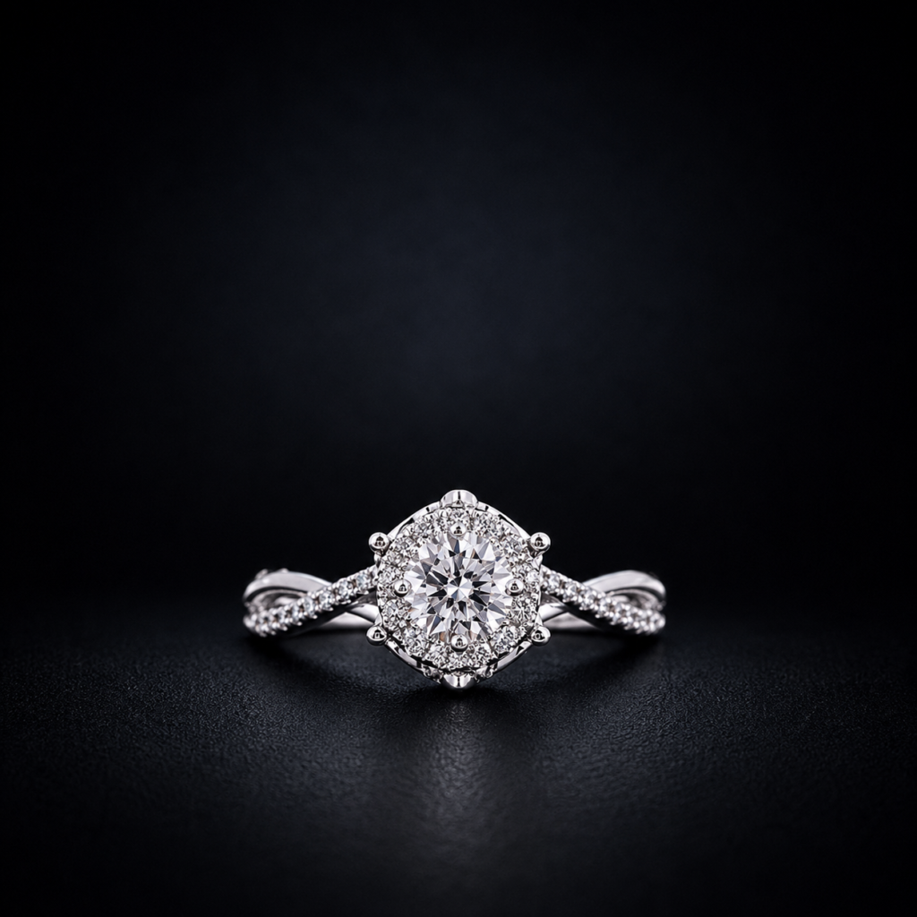 celestial star diamond ring 0.5 ct