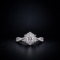 celestial star diamond ring 0.5 ct