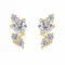 pure spark moissanite studs igya gold