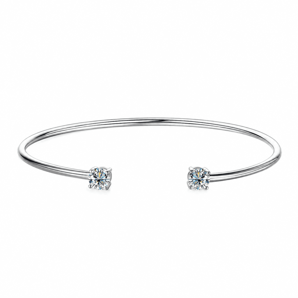 forma solen cuff bracelet silver